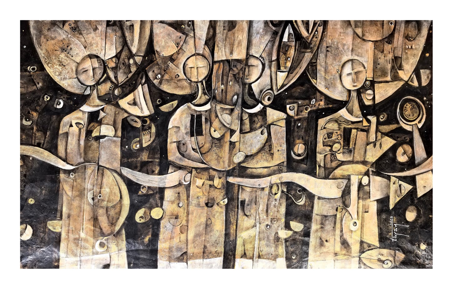 Las Ancestras - Vera, pintura contemporánea Istmo de Tehuantepec